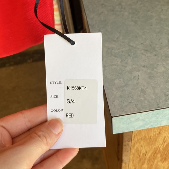 Adorable red Unique Vintage crop top! - Picture 6 of 7